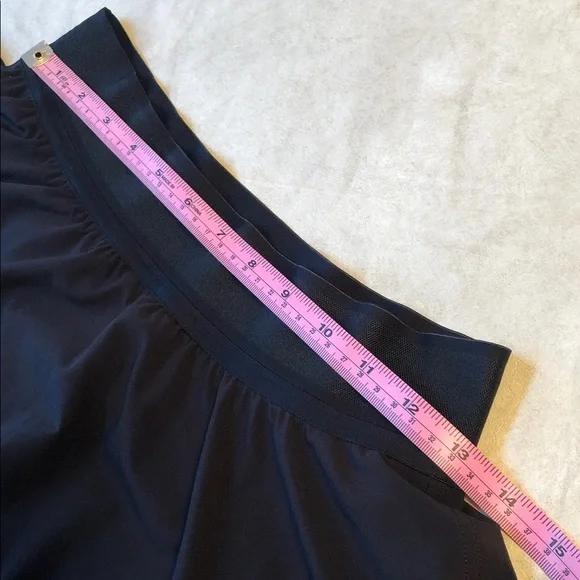 Lululemon Court Rival High Rise Tennis Skirt Lightweight Black Long Size 6 - Picture 6 of 16